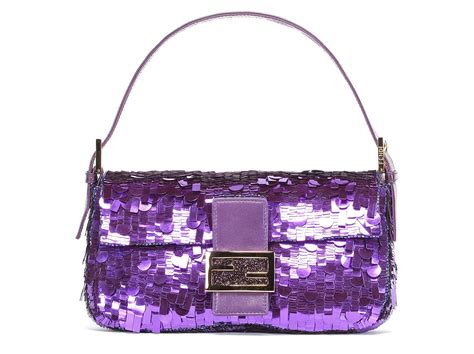 fendi sequin baguette bag.